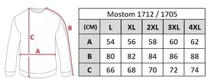 Miesten vetoketjullinen pusero Mostom 1712-5 hinta ja tiedot | Miesten neuleet ja villapaidat | hobbyhall.fi