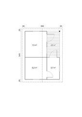 Pihasauna Villu 70 mm hinta ja tiedot | Piharakennukset | hobbyhall.fi