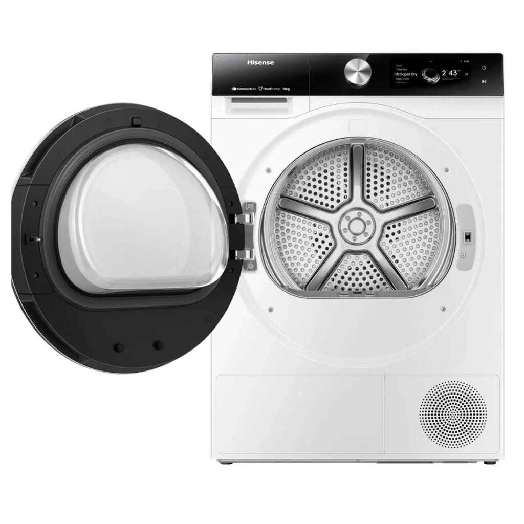 Hisense DH7S107BW hinta ja tiedot | Kuivausrummut | hobbyhall.fi