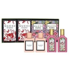 Sarja Gucci Bloom Gucci Flora naisille, Eau de Parfum EDP, 5 ml + Eau de Parfum EDP, 5 ml + Eau de Parfum EDP, 5 ml + Eau de Parfum EDP 5 ml hinta ja tiedot | Naisten hajuvedet | hobbyhall.fi