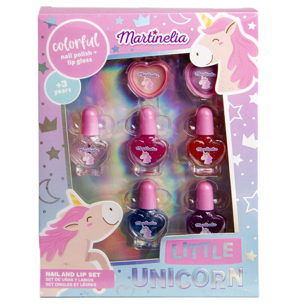 Lasten manikyyrisetti Martinelia Little Unicorn hinta ja tiedot | Lasten ja äitiysajan kosmetiikka | hobbyhall.fi