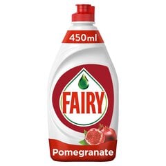 Astianpesuaine Fairy Pomegranate&Red Orange, 0,45 l hinta ja tiedot | Fairy Kodin puhdistusaineet ja siivoustarvikkeet | hobbyhall.fi