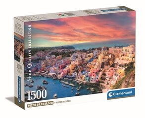 Palapeli rannalla Clementoni Procida, 1500 kpl hinta ja tiedot | Palapelit | hobbyhall.fi