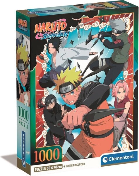 Palapeli Clementoni Naruto, 1000 kpl