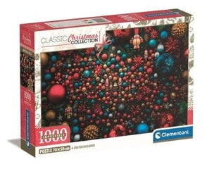 Palapeli koristeilla Clementoni Impossible Christmas Vibe, 1000 kpl hinta ja tiedot | Palapelit | hobbyhall.fi