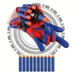 Spider-Man Glove Launcher tarvikkeineen hinta ja tiedot | Poikien lelut | hobbyhall.fi