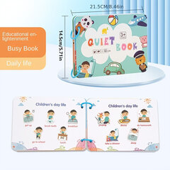 Quiet Book puuhakirja hinta ja tiedot | Kehittävät lelut | hobbyhall.fi