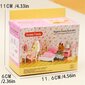 Miniatyyri huonekalut, makuuhuone 35607 hinta ja tiedot | Tyttöjen lelut | hobbyhall.fi