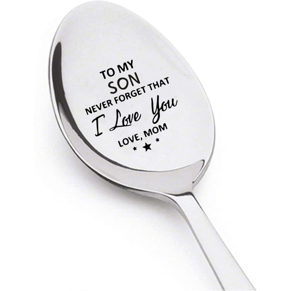 Spoon To my Son, hopea, 1 kpl. hinta ja tiedot | Muut hauskat lahjaideat | hobbyhall.fi