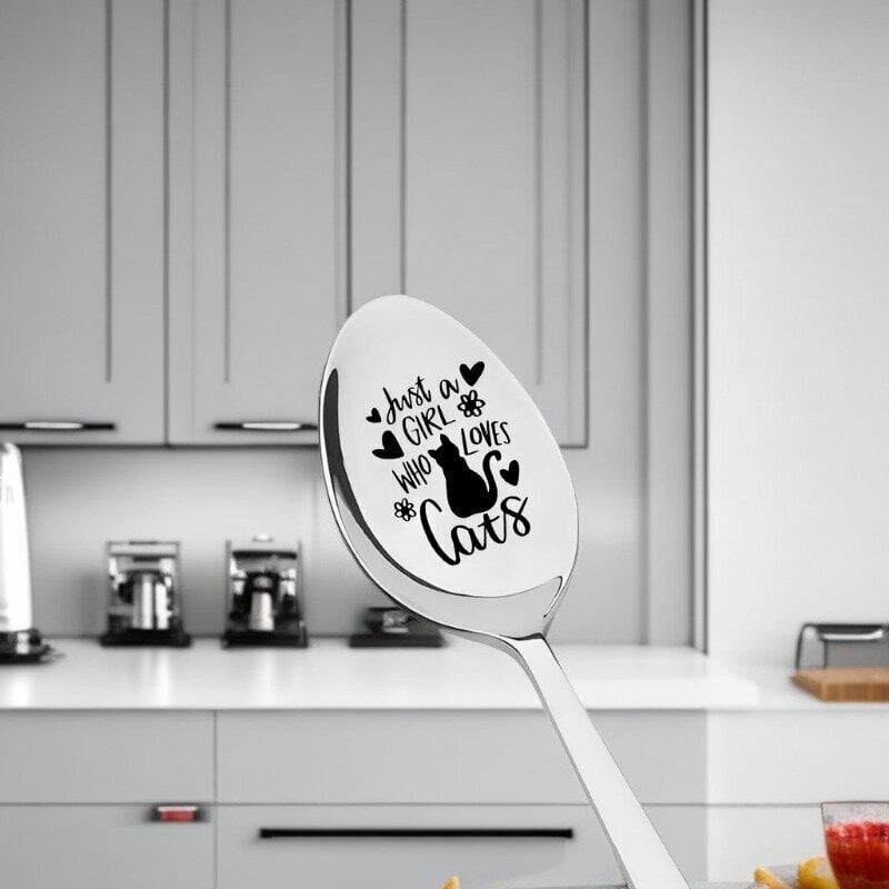 Spoon Cats, hopea hinta ja tiedot | Muut hauskat lahjaideat | hobbyhall.fi