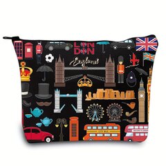 Cosmetics London Travel Gift, musta hinta ja tiedot | Muut hauskat lahjaideat | hobbyhall.fi