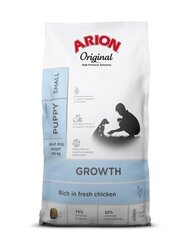 Arion Original Growth mažų veislių šuniukams su vištiena, 7 kg hinta ja tiedot | Koiran kuivaruoka | hobbyhall.fi