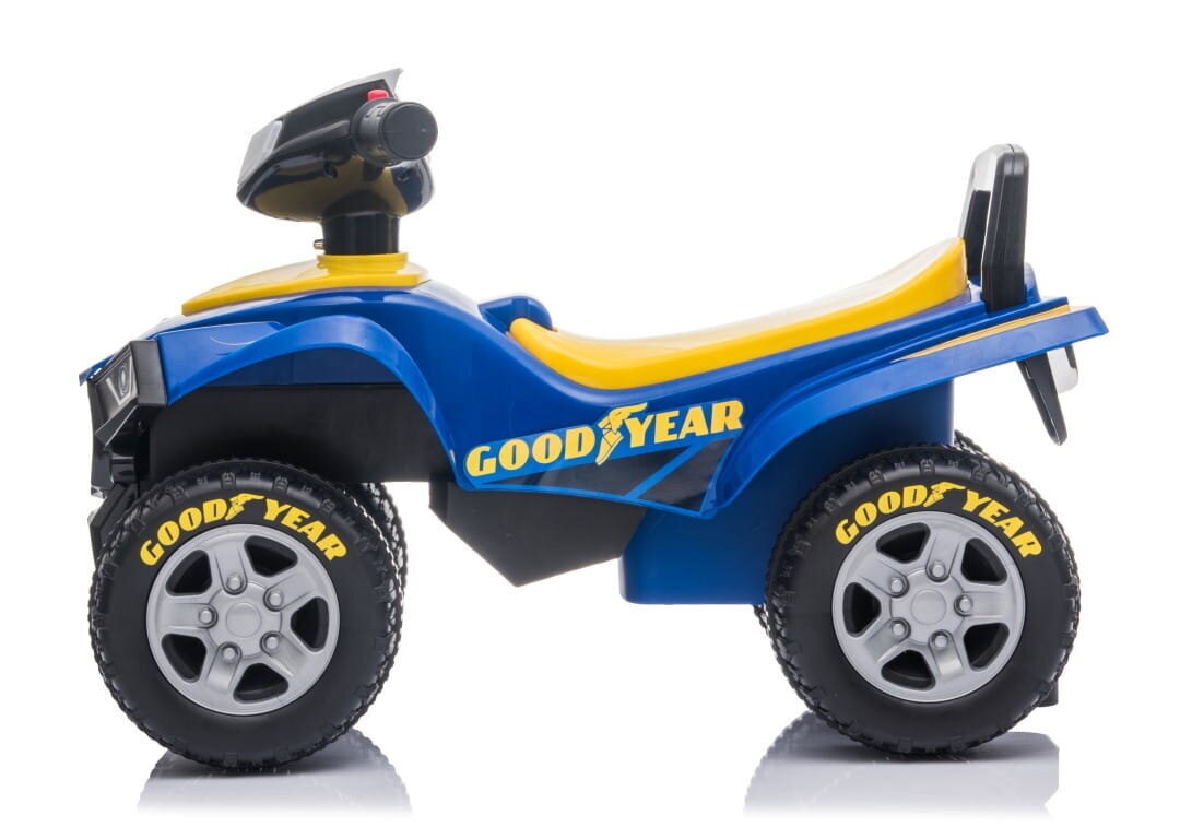 Taaperokärry lapsille lasten auto Quad Good Year sininen Sun Baby hinta ja tiedot | Vauvan lelut | hobbyhall.fi