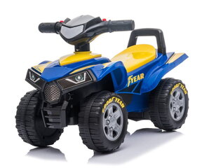 Taaperokärry lapsille lasten auto Quad Good Year sininen Sun Baby hinta ja tiedot | Vauvan lelut | hobbyhall.fi