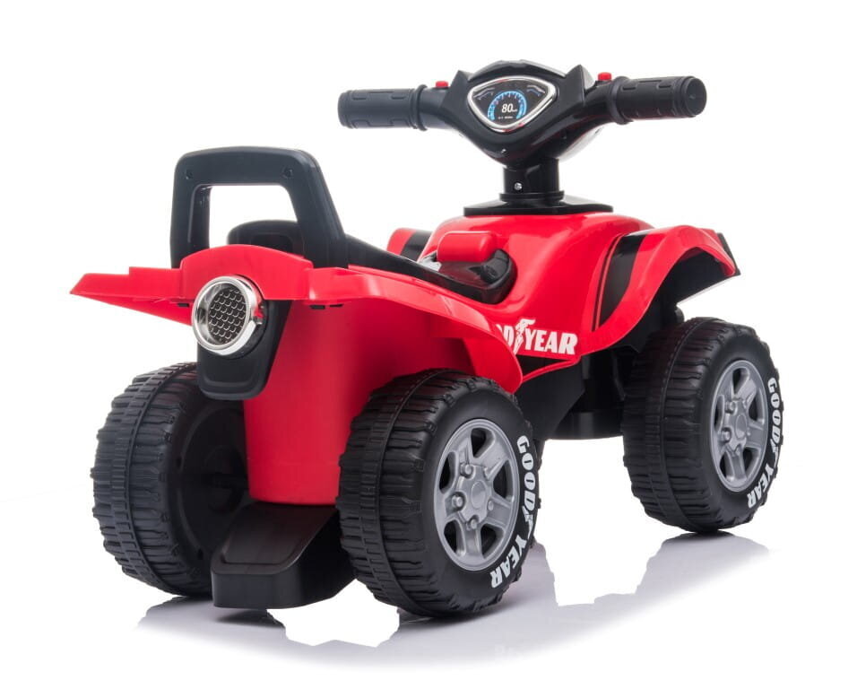 Lasten sähköauto Quad Good Year punainen Sun Baby hinta ja tiedot | Vauvan lelut | hobbyhall.fi