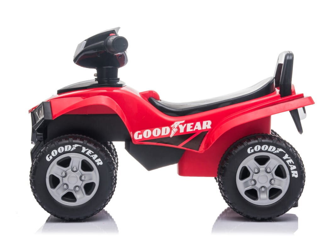 Lasten sähköauto Quad Good Year punainen Sun Baby hinta ja tiedot | Vauvan lelut | hobbyhall.fi