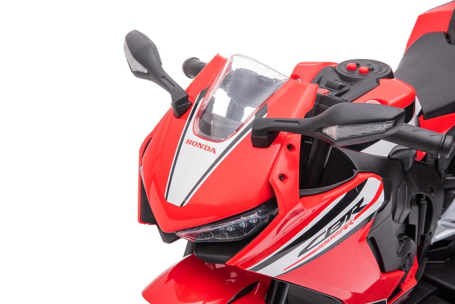 Lasten sähkömoottoripyörä Honda CBR 1000RR, punainen Sun Baby hinta ja tiedot | Lasten sähköautot | hobbyhall.fi