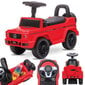 Potkuauto lapsille lasten auto Mercedes Mercedes Benz G luokka punainen Sun Baby hinta ja tiedot | Vauvan lelut | hobbyhall.fi