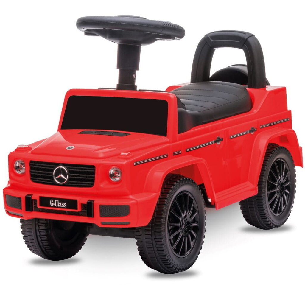 Potkuauto lapsille lasten auto Mercedes Mercedes Benz G luokka punainen Sun Baby hinta ja tiedot | Vauvan lelut | hobbyhall.fi