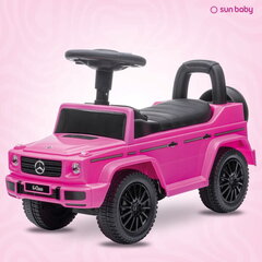 Potkuauto lapsille lasten auto Mercedes Mercedes Benz G luokka vaaleanpunainen Sun Baby hinta ja tiedot | Sun baby Lapset | hobbyhall.fi