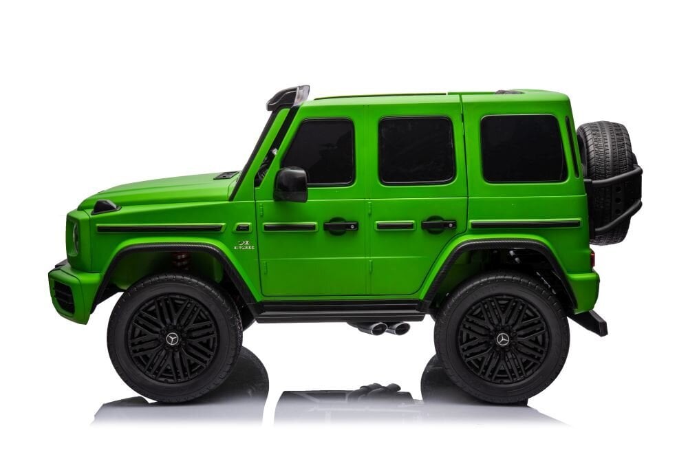 Sähköjeeppi lapsille Mercedes G63 XXL 4x4, 24V, vihreä hinta ja tiedot | Lasten sähköautot | hobbyhall.fi