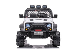 Jeeppi Geoland BRD-2108 24V 4x4 sähköinen jeeppi lapsille, valkoinen hinta ja tiedot | Lasten sähköautot | hobbyhall.fi