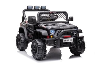 Jeeppi Geoland BRD-2108 24V 4x4 sähköjeeppi lapsille, musta hinta ja tiedot | Lasten sähköautot | hobbyhall.fi