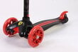 Kolmipyöräinen skootteri Ferrari Scooter Twist 3W, musta hinta ja tiedot | Potkulaudat | hobbyhall.fi