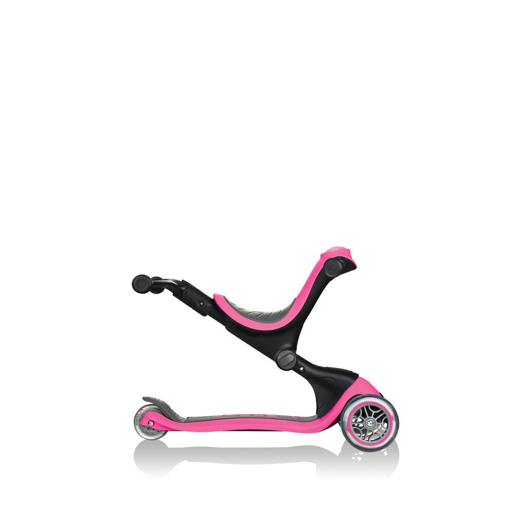 Scooter Globber Go Up Deluxe, tummanpunainen, 644-110 hinta ja tiedot | Potkulaudat | hobbyhall.fi