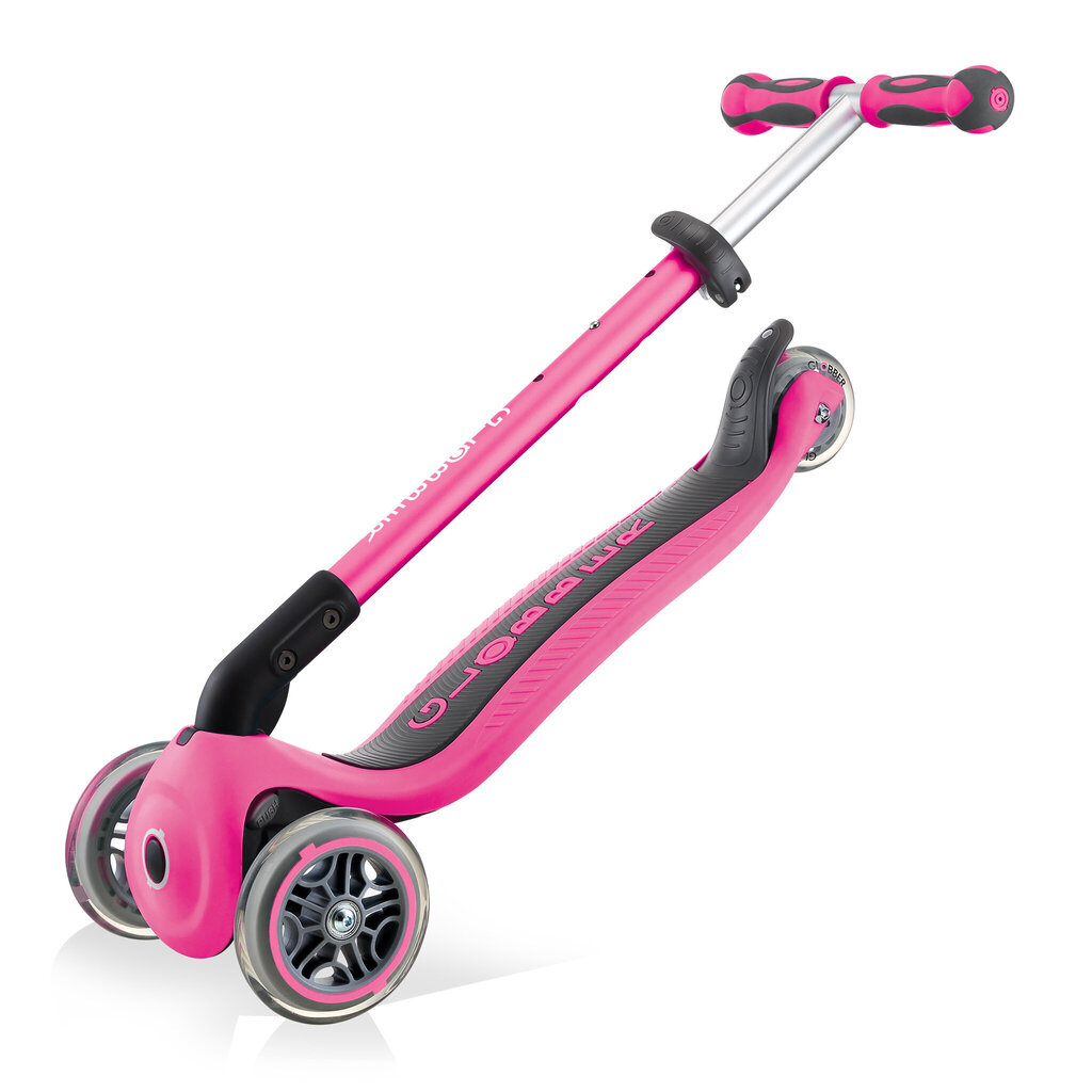 Scooter Globber Go Up Deluxe, tummanpunainen, 644-110 hinta ja tiedot | Potkulaudat | hobbyhall.fi