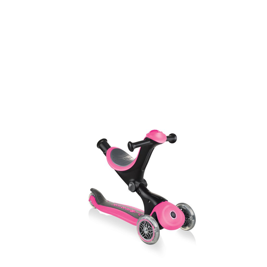 Scooter Globber Go Up Deluxe, tummanpunainen, 644-110 hinta ja tiedot | Potkulaudat | hobbyhall.fi