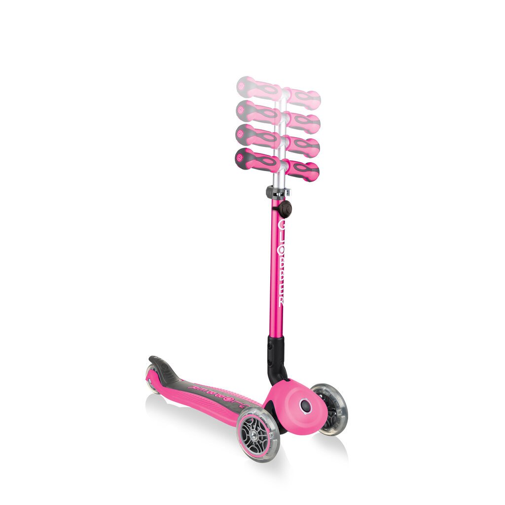 Scooter Globber Go Up Deluxe, tummanpunainen, 644-110 hinta ja tiedot | Potkulaudat | hobbyhall.fi