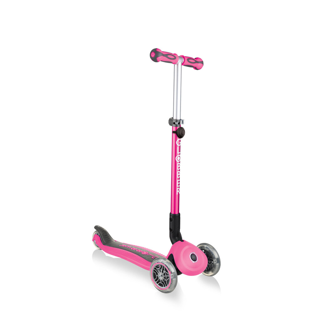 Scooter Globber Go Up Deluxe, tummanpunainen, 644-110 hinta ja tiedot | Potkulaudat | hobbyhall.fi