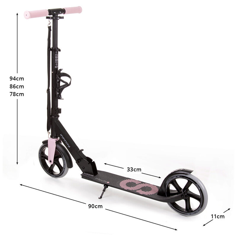 Skootteri Movino Infinity Scooter Pinkki, pinkki hinta ja tiedot | Potkulaudat | hobbyhall.fi