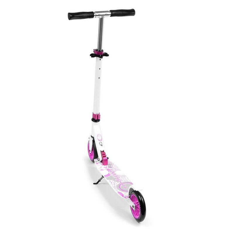 Skootteri SMJ sport NL-500-145, valkoinen, pinkki hinta ja tiedot | Potkulaudat | hobbyhall.fi