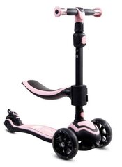 Lasten skootteri Sun Baby Flash J02.013.1.3, pinkki hinta ja tiedot | Potkulaudat | hobbyhall.fi