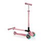 Skootteri Globber Primo Foldable Plus Lights / Pastelli Pink hinta ja tiedot | Potkulaudat | hobbyhall.fi