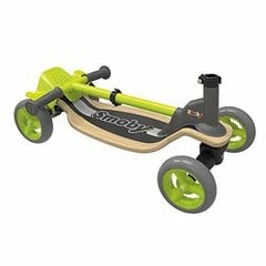 Puinen neliskootteri Smoby 750700, keltainen hinta ja tiedot | Potkulaudat | hobbyhall.fi