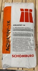 Vedeneristys Aquafin-1K, 25kg sementtiä hinta ja tiedot | Eristeet ja tiivisteet | hobbyhall.fi