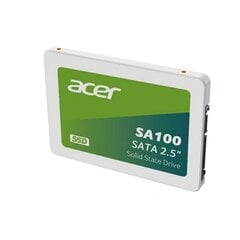 SSD Acer SA100 2.5 480GB SATA3 hinta ja tiedot | Kovalevyt | hobbyhall.fi