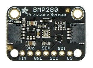 BMP280, digitaalinen barometri, paineanturi 110 kPa I2C / SPI 3-5V, STEMMA QT hinta ja tiedot | Sääasemat, lämpö- ja kosteusmittarit | hobbyhall.fi