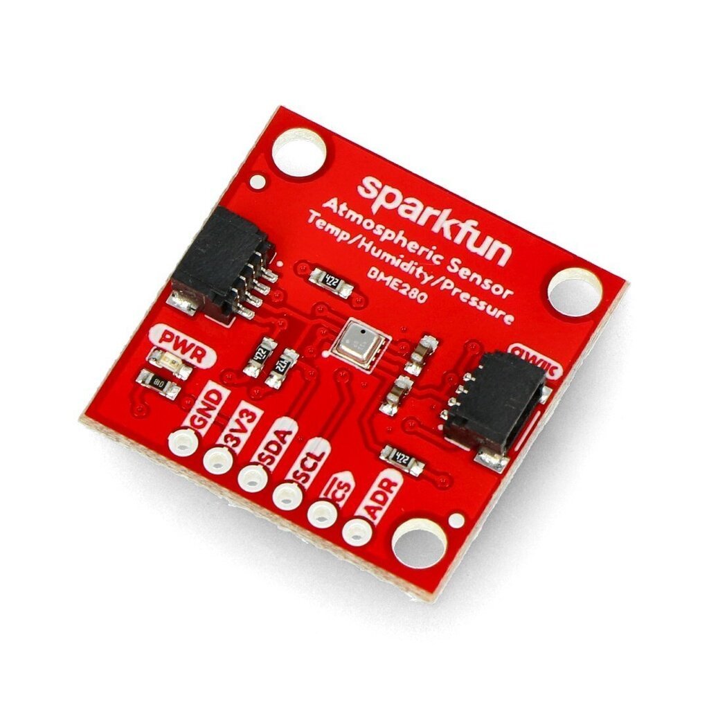 Kosteus-, lämpötila- ja paineanturi SparkFun SEN-15440 BME280 hinta ja tiedot | Sääasemat, lämpö- ja kosteusmittarit | hobbyhall.fi