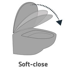 RIDDER WC-istuin pehmeällä sulkeutumismekanismilla Tampa, bambua hinta ja tiedot | Ridder Kodin remontointi | hobbyhall.fi