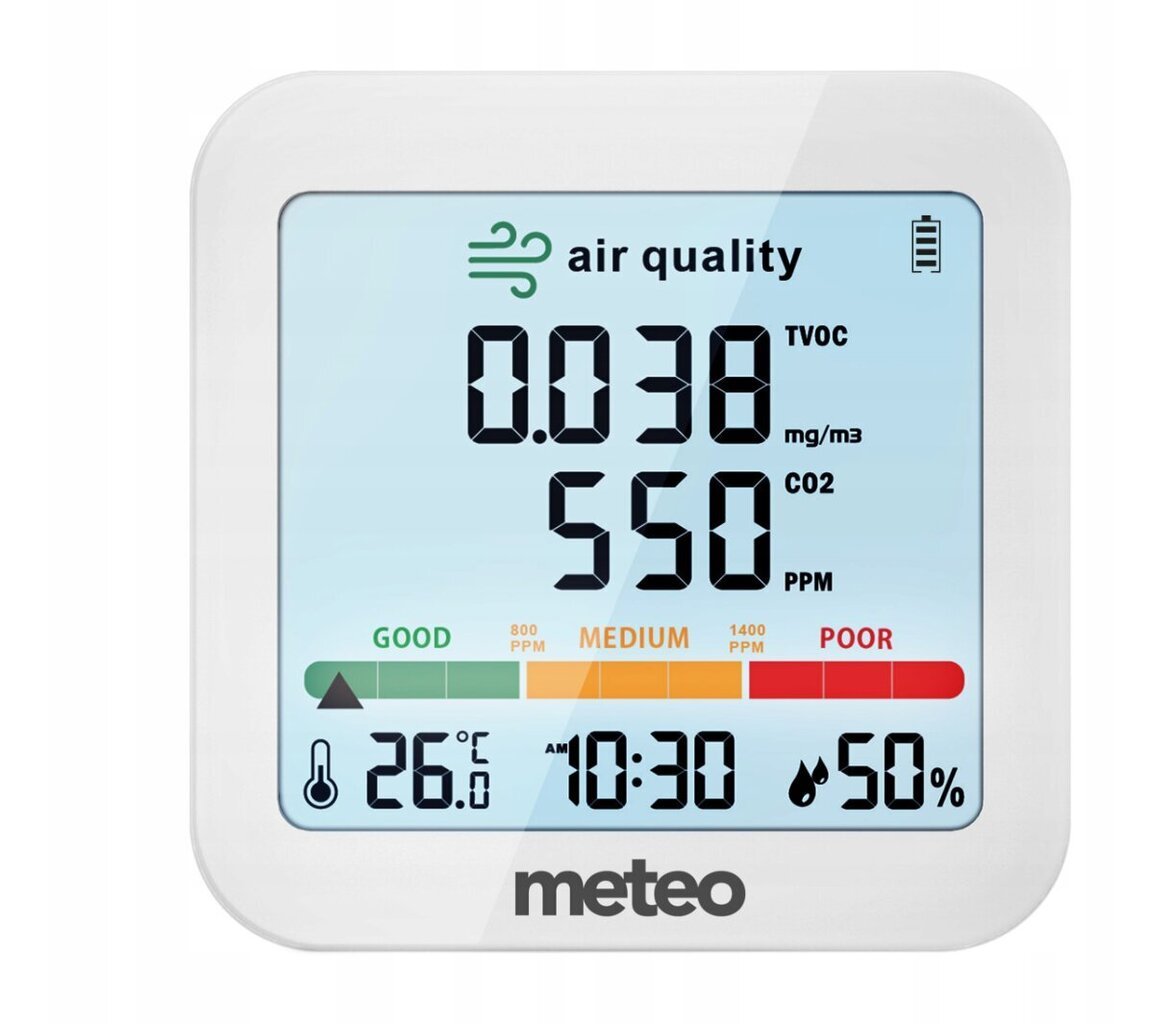 Meteo SP88A sääasema hinta ja tiedot | Sääasemat, lämpö- ja kosteusmittarit | hobbyhall.fi