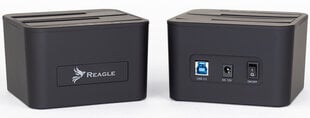 REAGLE SATA -TELAKKAUS 2x HDD SSD 16TB hinta ja tiedot | Kovalevyt | hobbyhall.fi