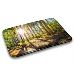 Kylpymatto Landscape Forest, 75x45 cm hinta ja tiedot | Kylpyhuoneen sisustus | hobbyhall.fi