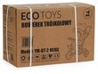 Push kolmipyörä EcoToys, harmaa hinta ja tiedot | Kolmipyörät | hobbyhall.fi