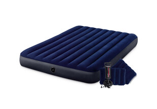 Ilmatäytteinen patja Intex Dura-Beam Classic Queen 203x152x25 cm, pumpulla hinta ja tiedot | Ilmapatjat | hobbyhall.fi