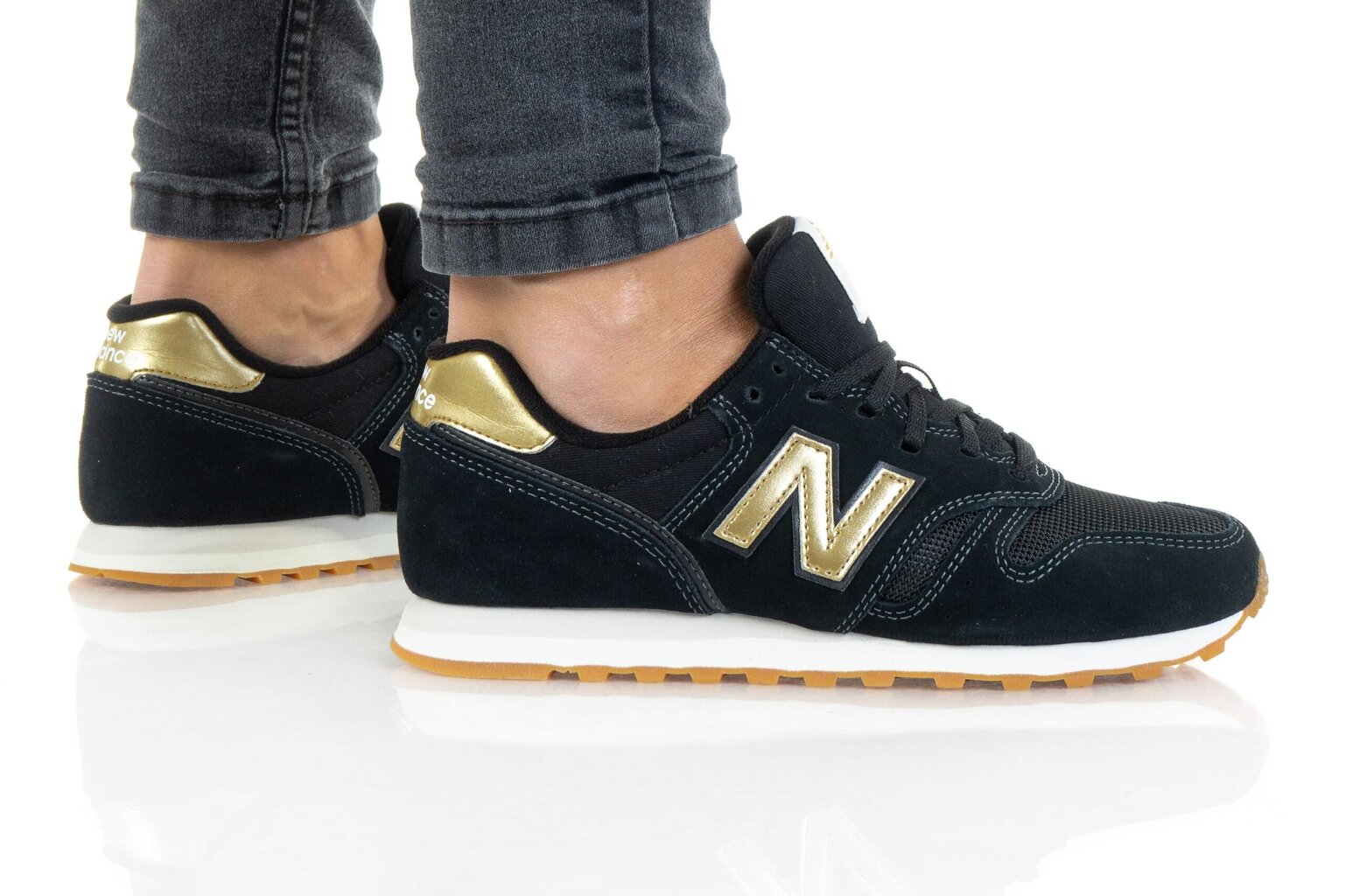 Naisten urheilukengat New Balance 373 WL373FB2 musta hinta hobbyhall.fi