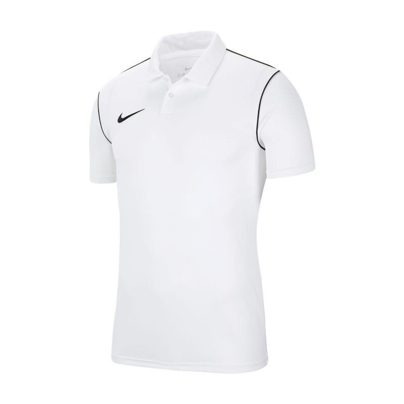 Nike Dry Park 20 Polo Youth Kids T-paita BV6903 100, valkoinen hinta ja tiedot | Jalkapallovaatteet ja -varusteet | hobbyhall.fi